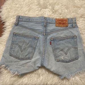 Vintage 501 Levi’s jean shorts